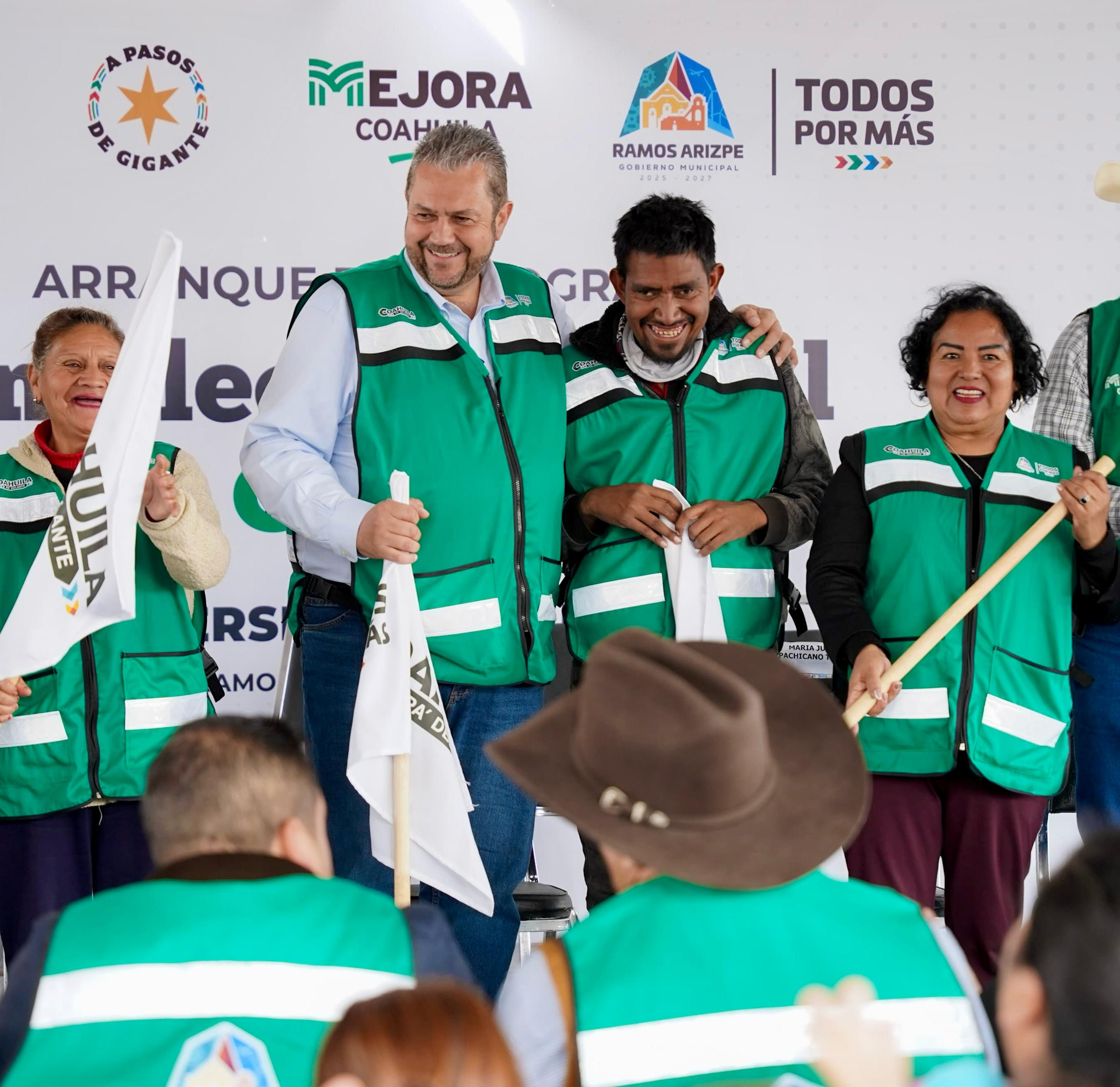 Ramos Arizpe mejora su imagen urbana
