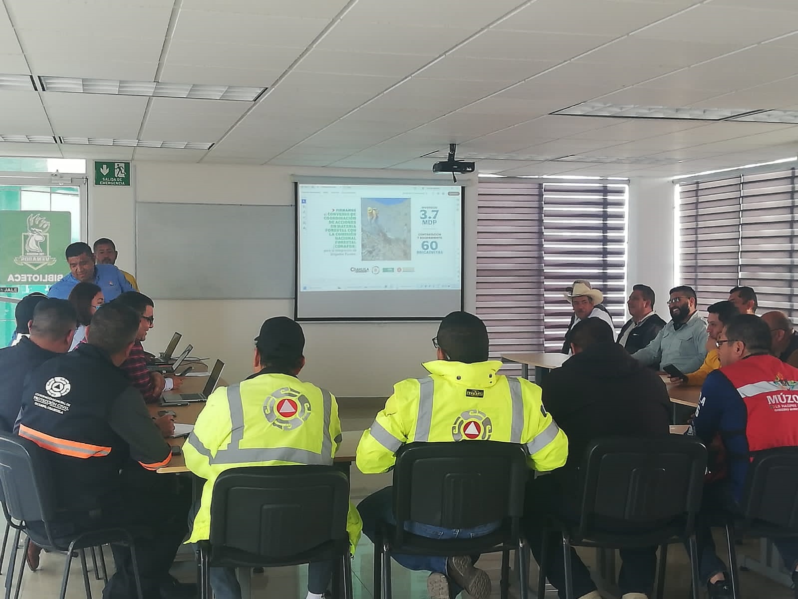 Es Múzquiz sede de reunión para combate de incendios