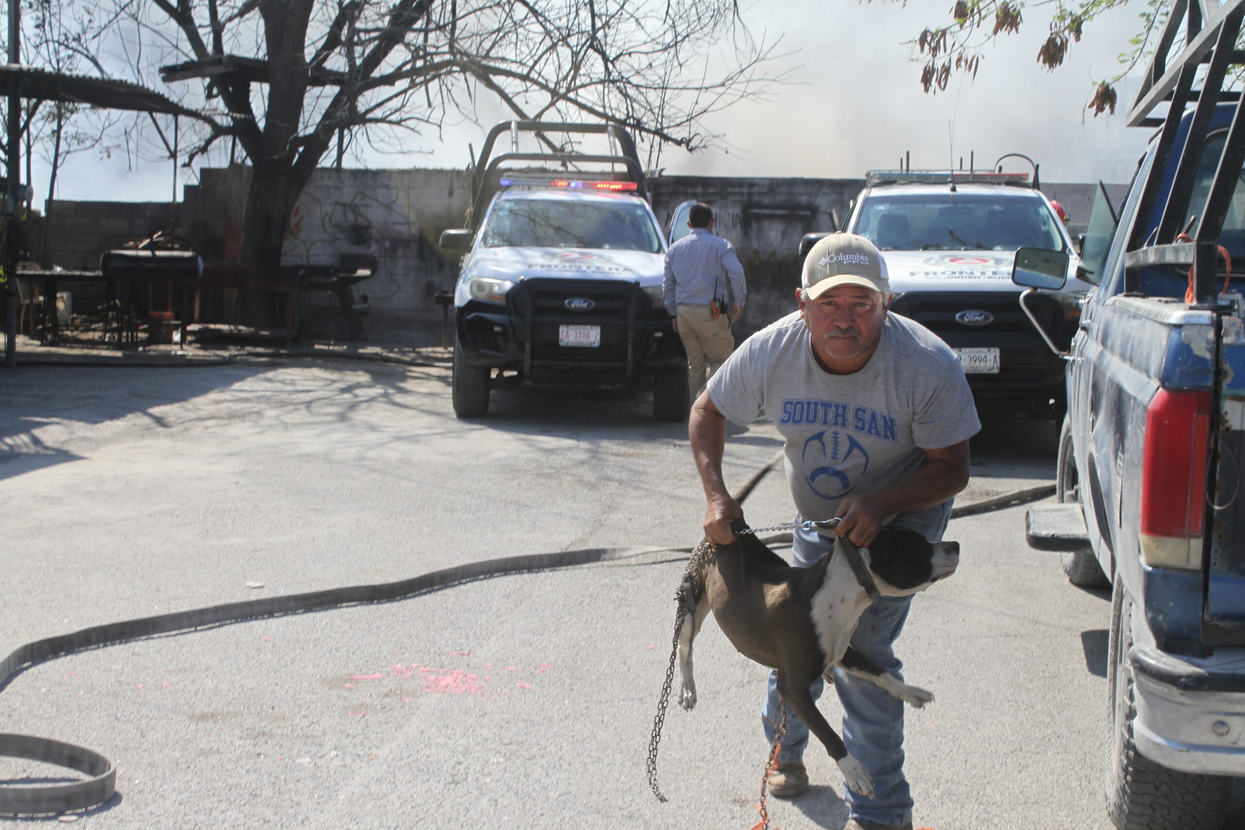 Pone a salvo a su perro por arrasador siniestro