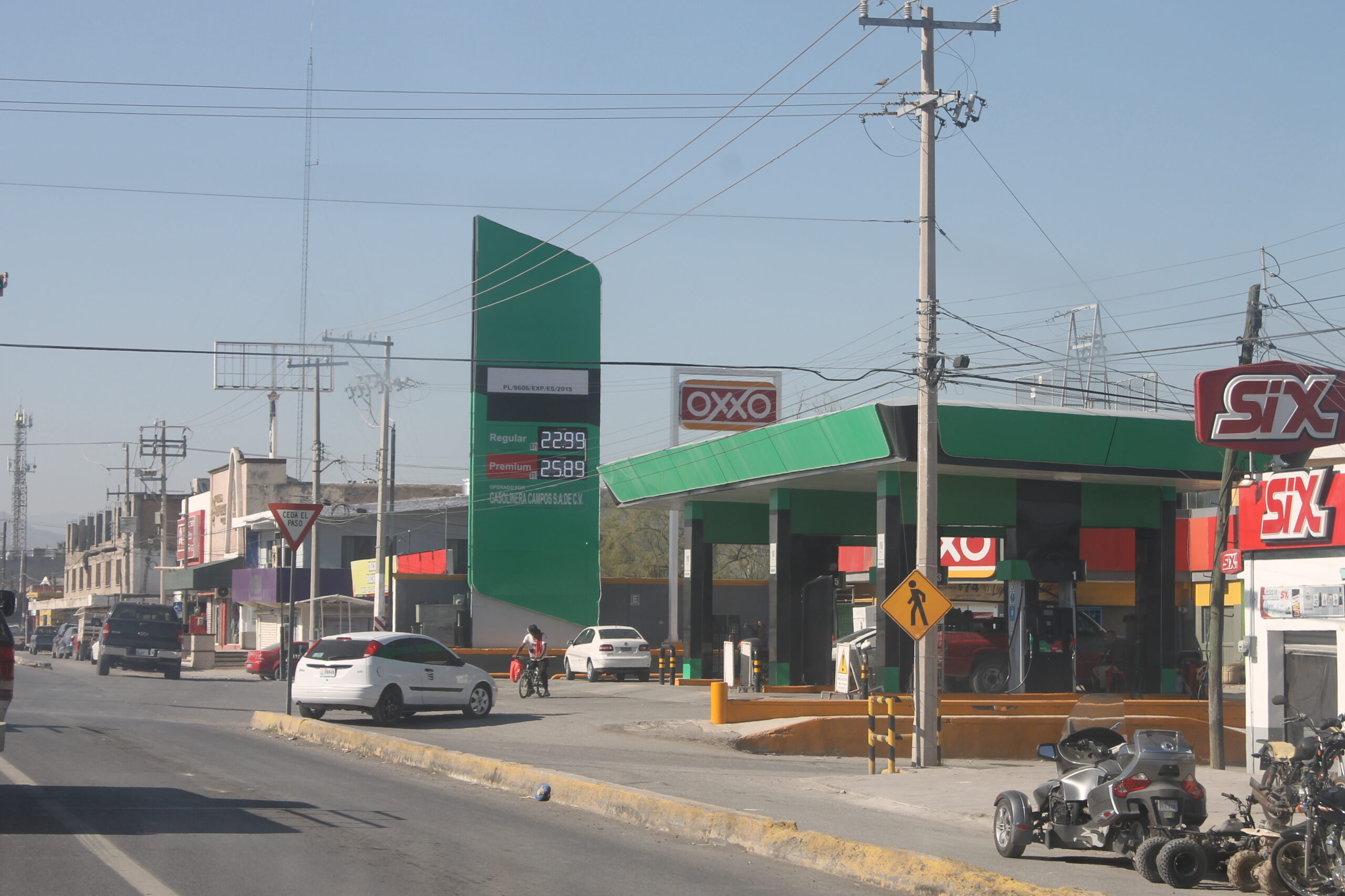 “Gasolina sólo puede bajar con subsidio”