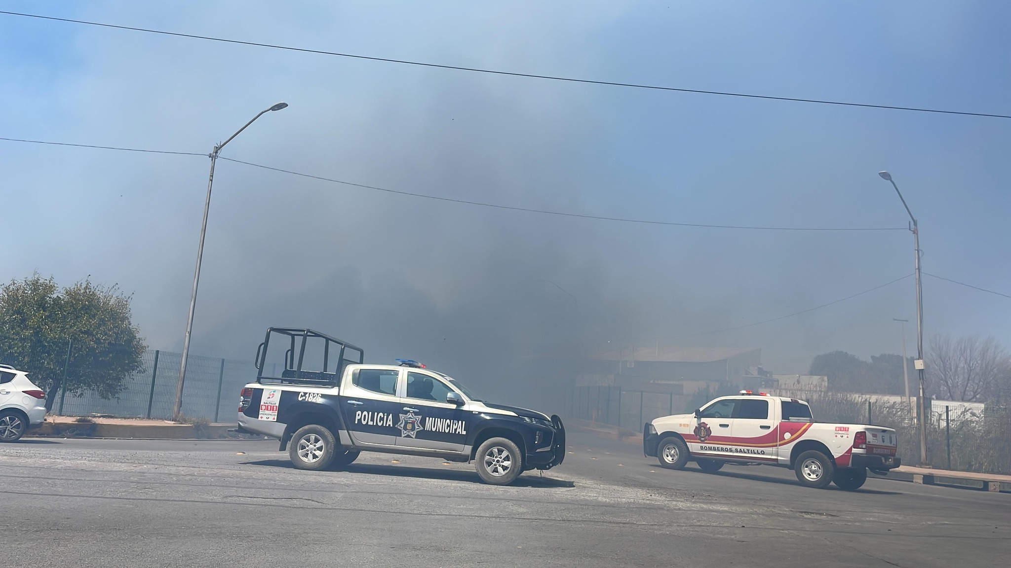 Incendio amenaza Central de Abastos