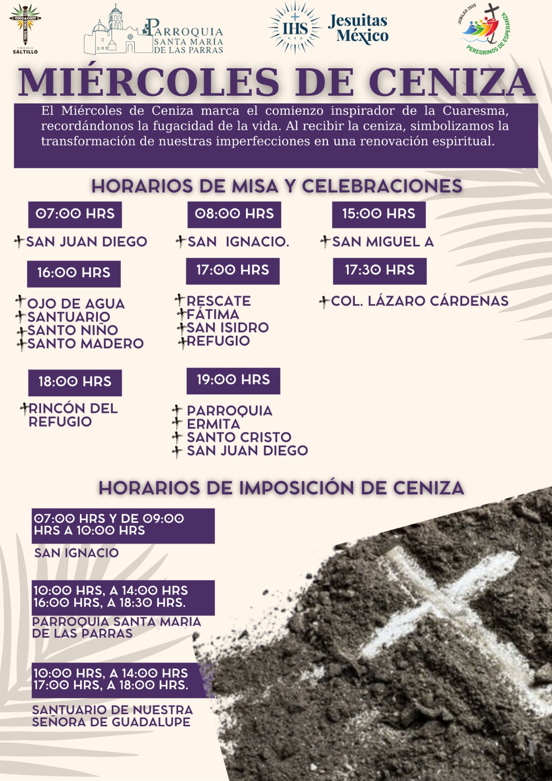 Con fe y devoción inicia la Cuaresma