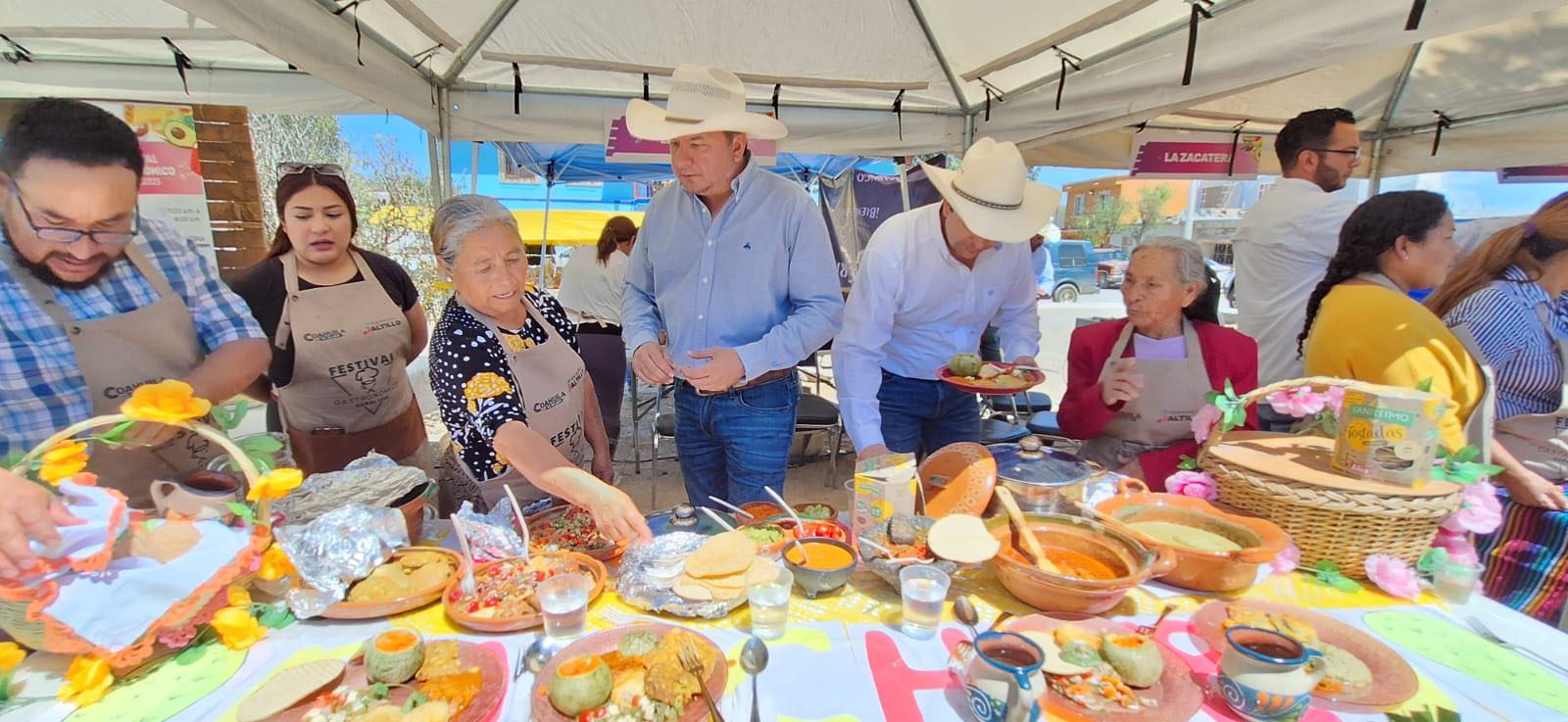 Respalda Chuma Montemayor Festival Gastronómico Rural