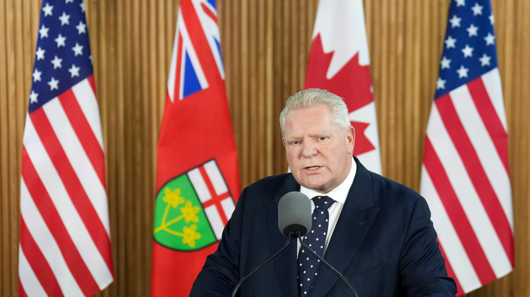 Doug Ford cancela arancel a la luz y acuerda discutir con EU un ‘T-MEC renovado’