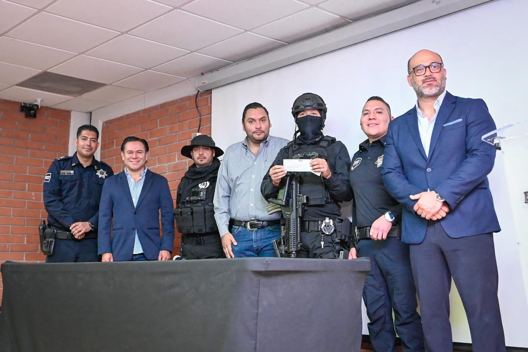 Reafirma Carlos compromiso con seguridad pública