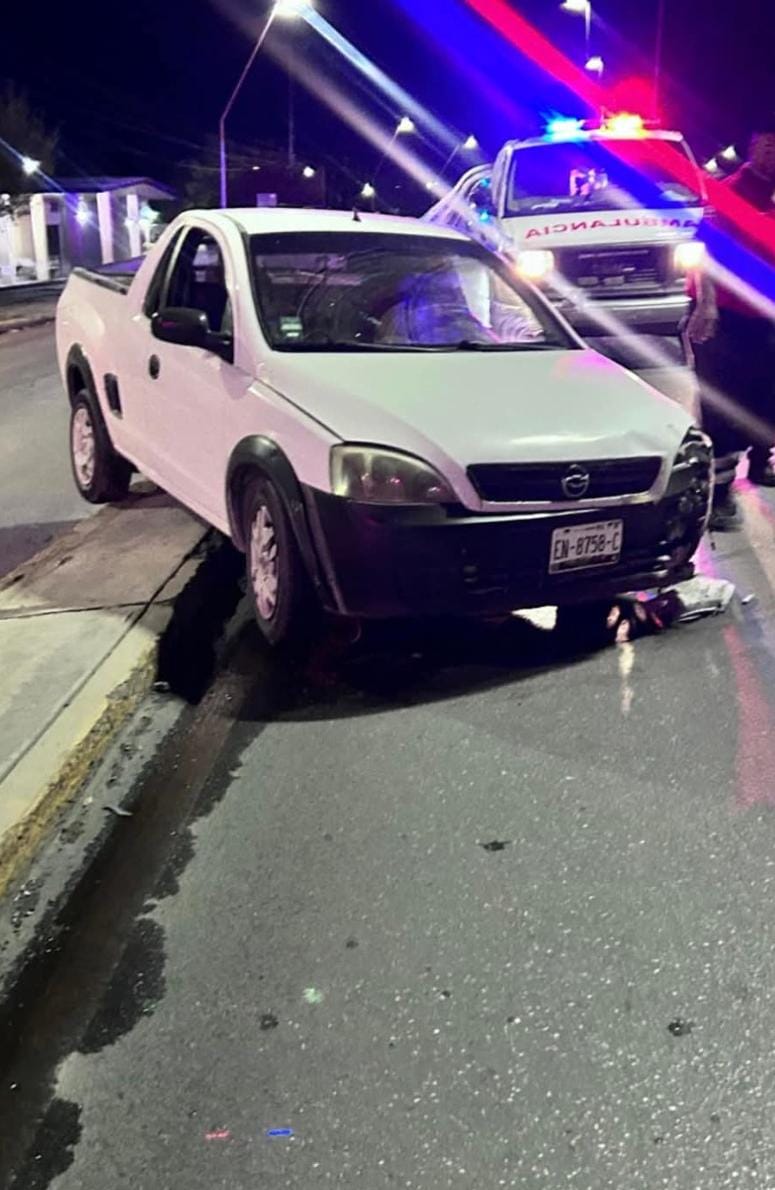 Protagonizan jóvenes un potente accidente