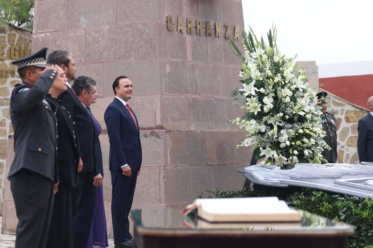 CONMEMORAN 112 ANIVERSARIO DE LA FIRMA DEL PLAN DE GUADALUPE