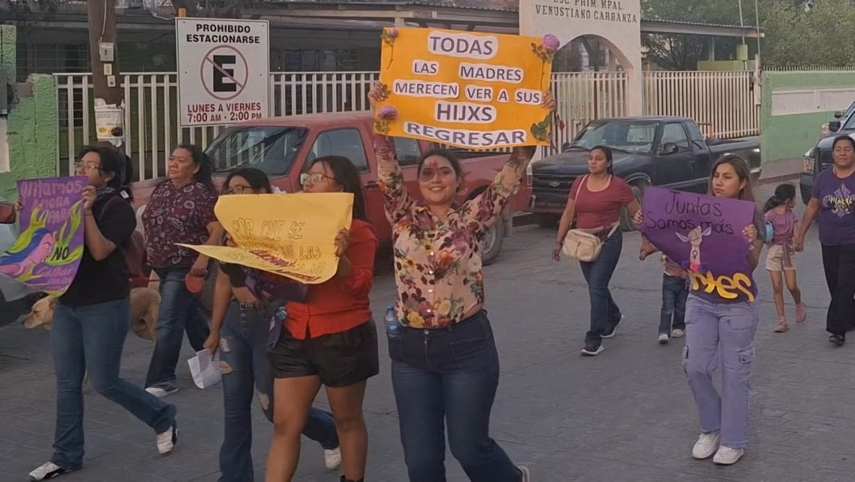 8M en Castaños; las mujeres alzan la voz