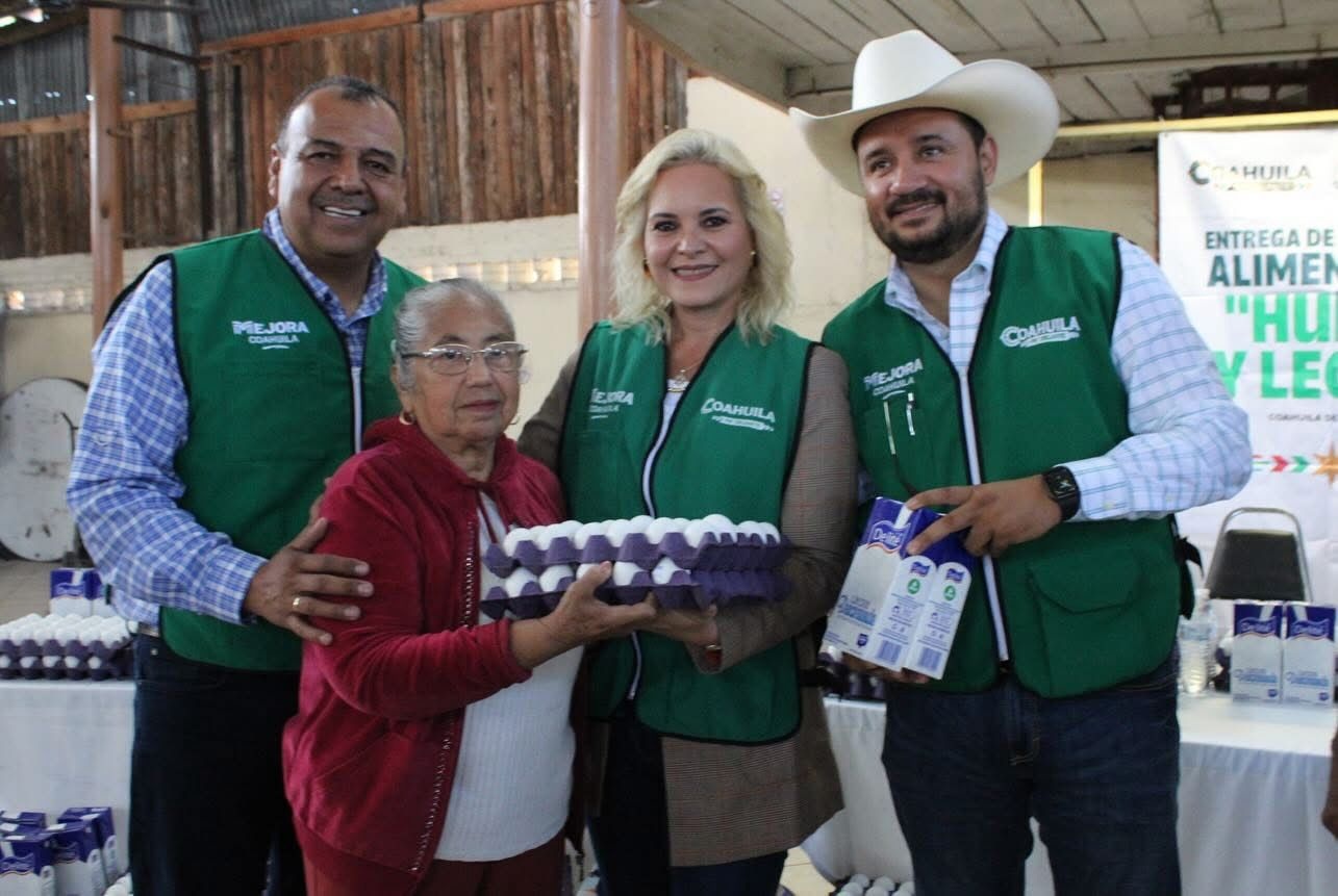 Entregan en Múzquiz el Apoyo Alimentario