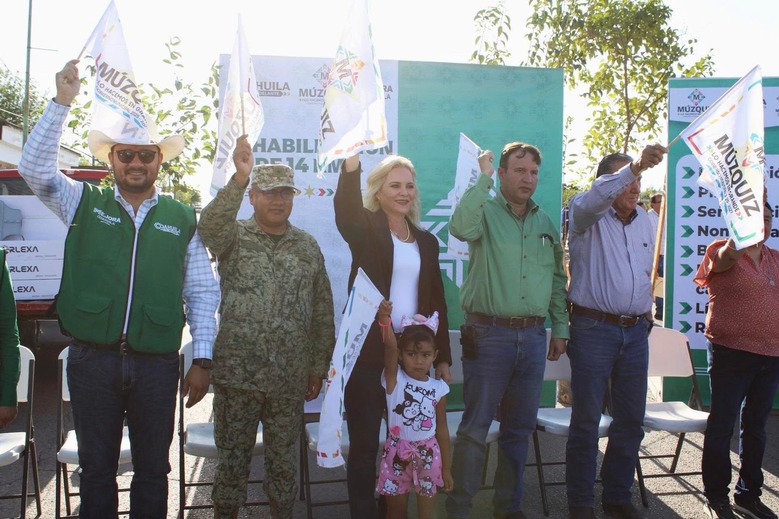 Embellecen en Múzquiz 15 km