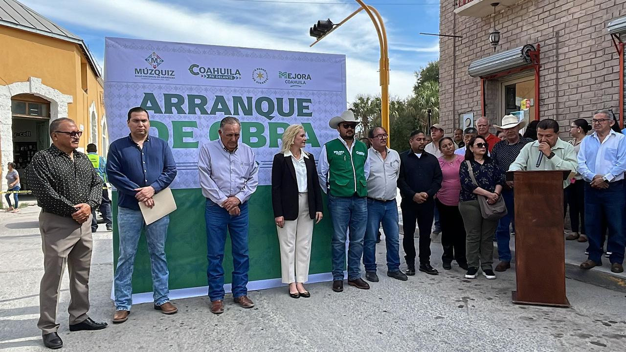 Embellecen centro histórico de Múzquiz