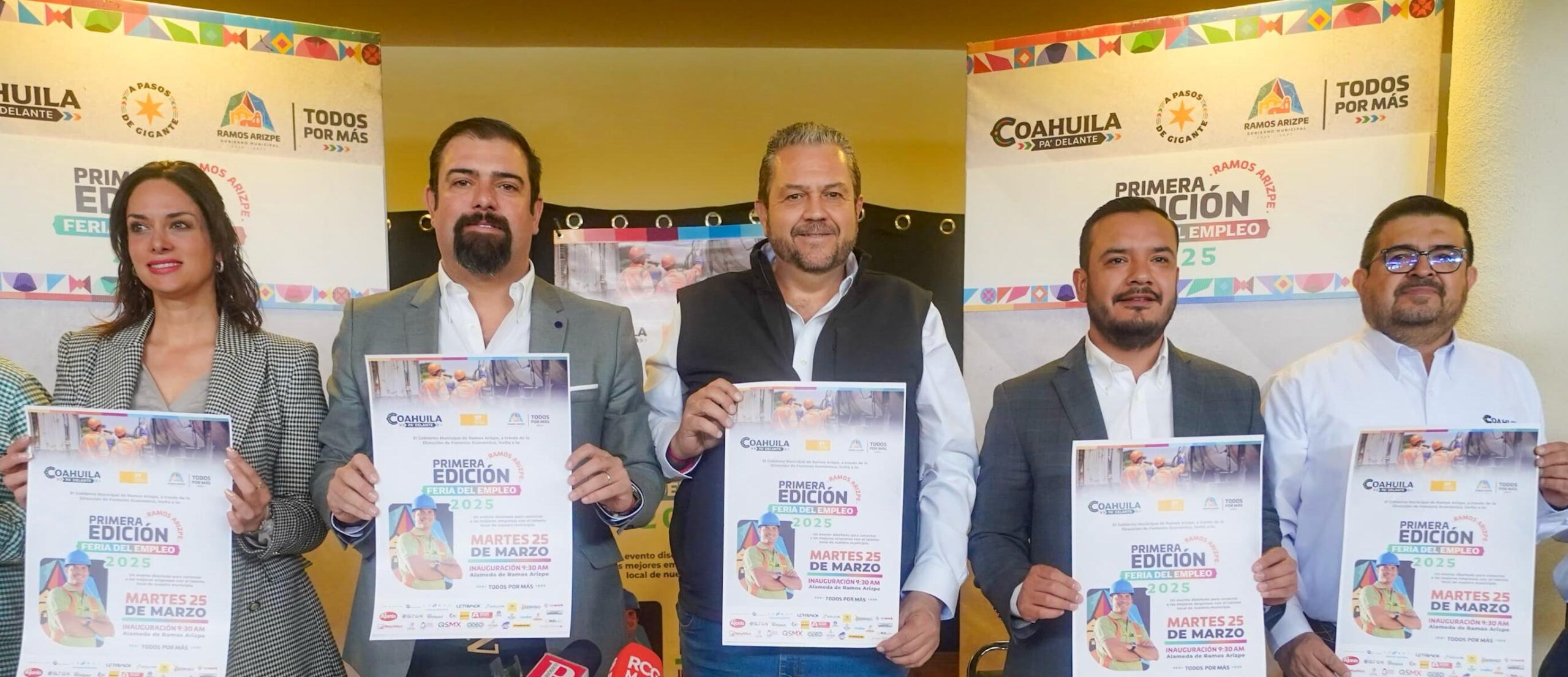 Anuncian primera Feria del Empleo 2025 en RA