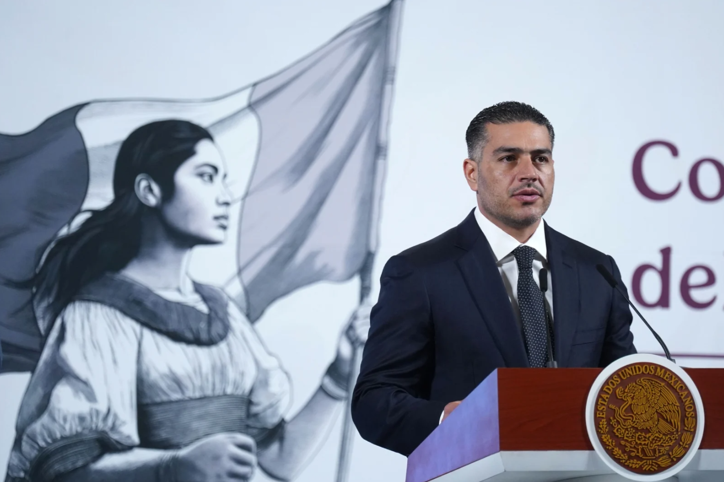 Viaja García Harfuch a Estados Unidos