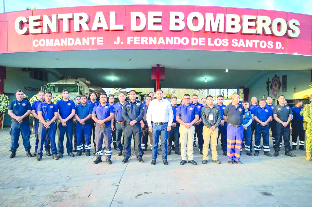 Conmemoran aniversario 45 de los bomberos caídos