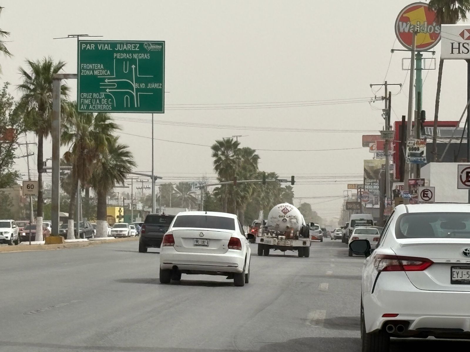 Mala calidad del aire en jueves en Monclova
