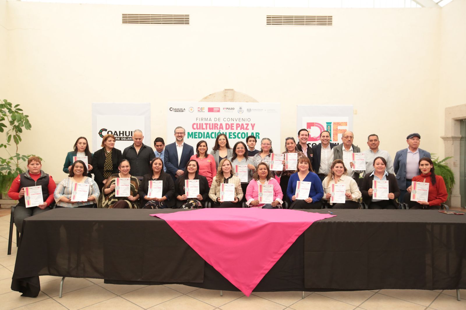 VAMOS POR UNA CULTURA DE PAZ EN LAS ESCUELAS: DIF COAHUILA