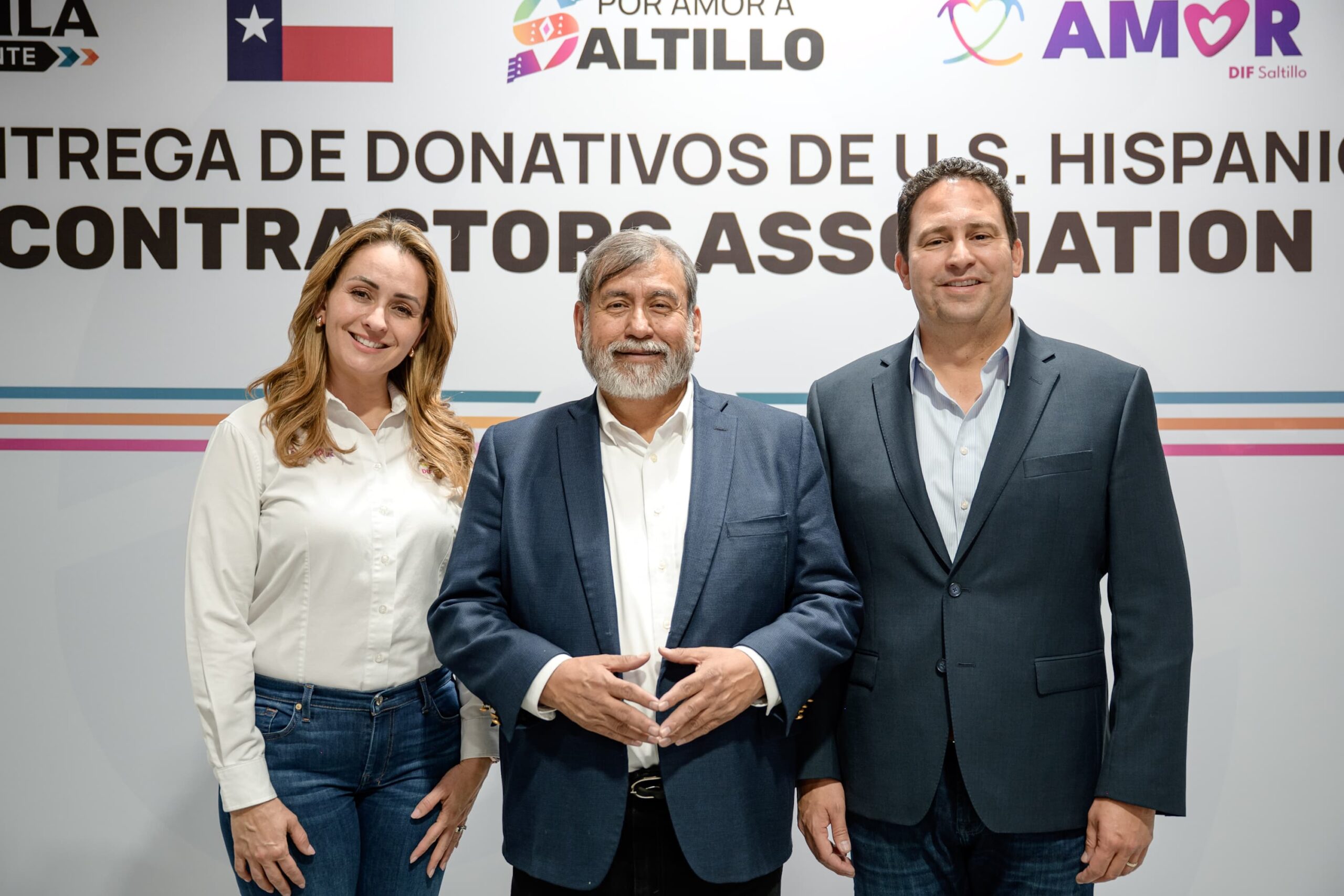 Recibe Saltillo donación por más de 2 mdp de U.S. Hispanic Contractors