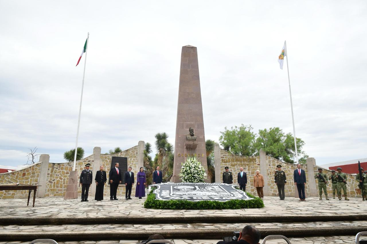 Conmemora Cuatro Ciénegas firma de Plan de Guadalupe