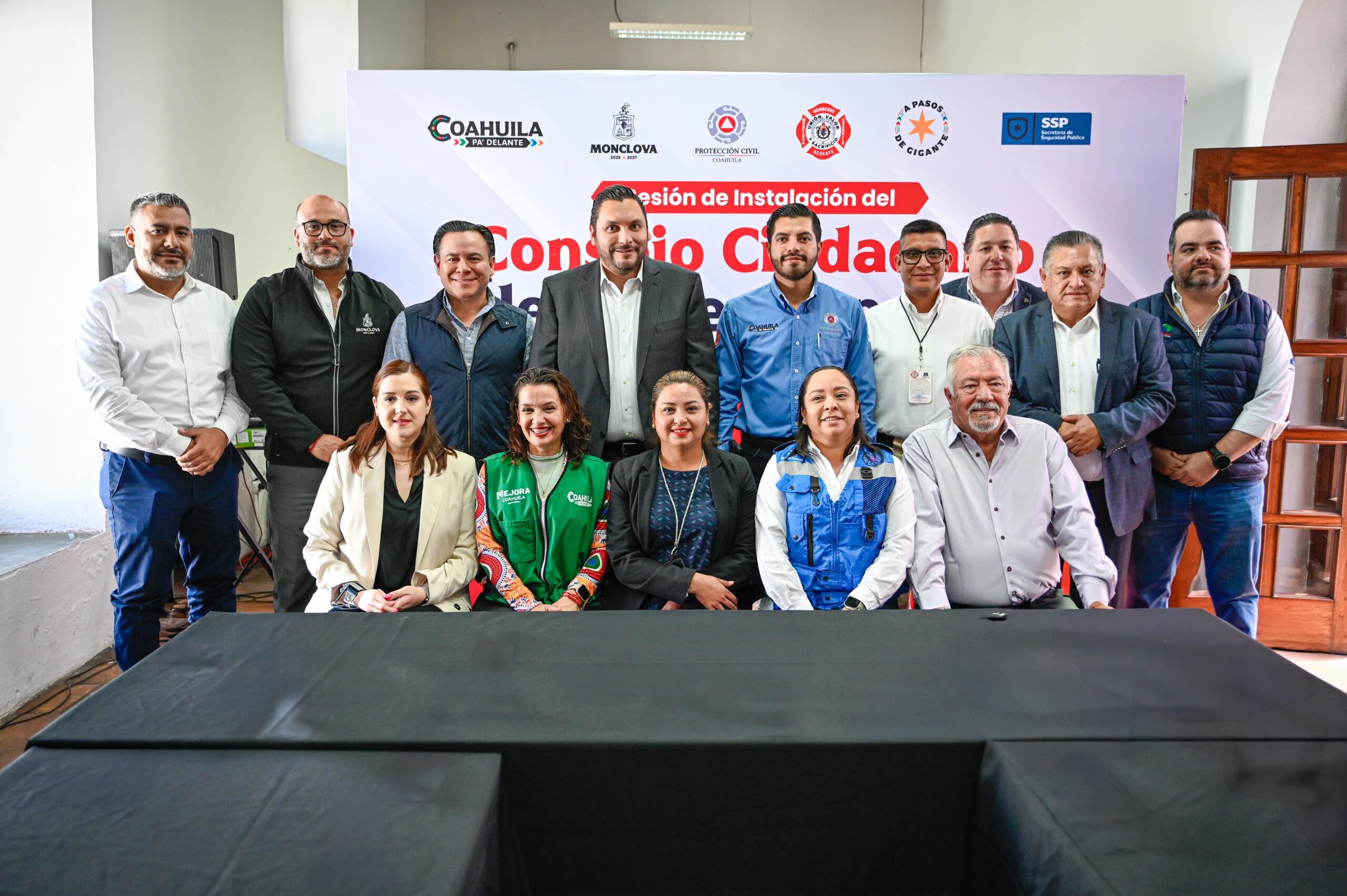 Instalan el Consejo de Protección Civil