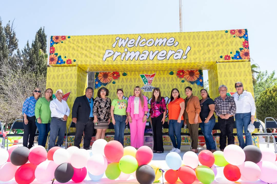 Da Castaños bienvenida a la primavera con mágico desfile de alumnos de preescolar