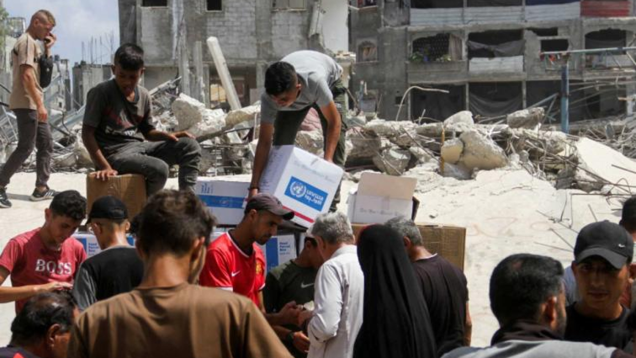 La suspensión de entregas de alimentos y ayuda por Israel agrava la crisis en Gaza
