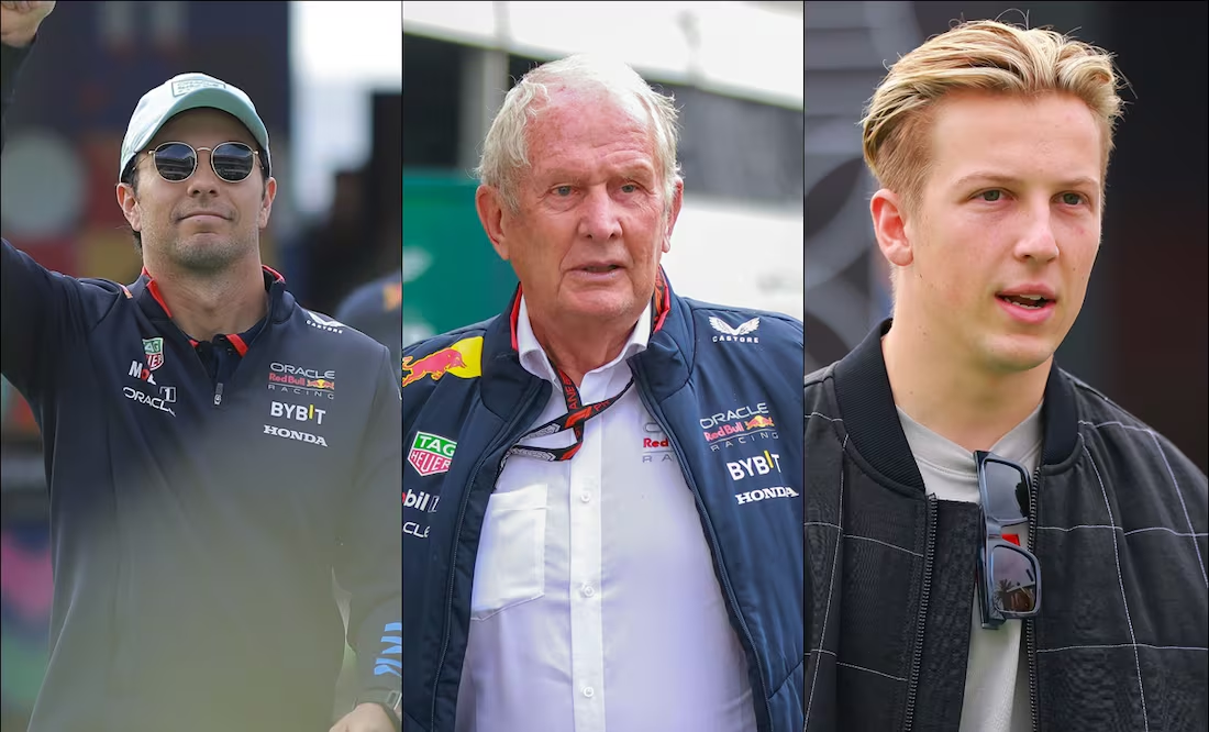 Checo Pérez fue reventado por Helmut Marko; lo comparó con Liam Lawson en Red Bull Racing