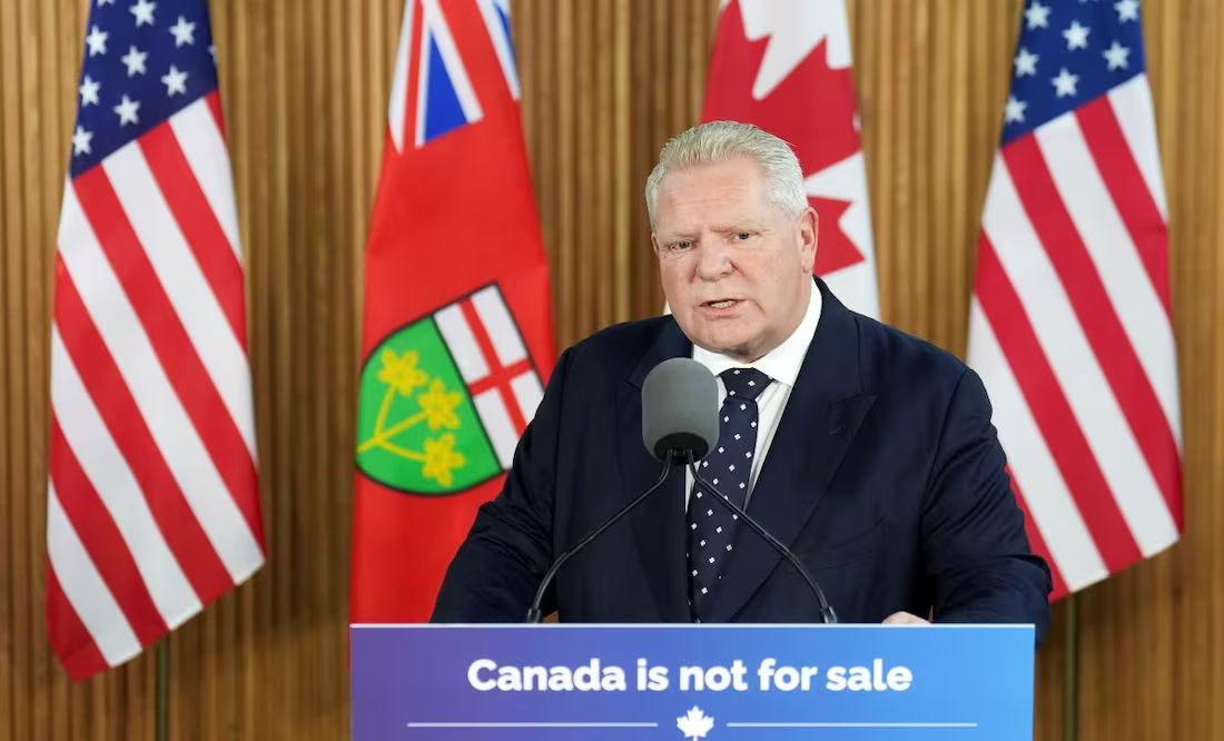 Guerra comercial: Ontario suspende aranceles en electricidad a Estados Unidos
