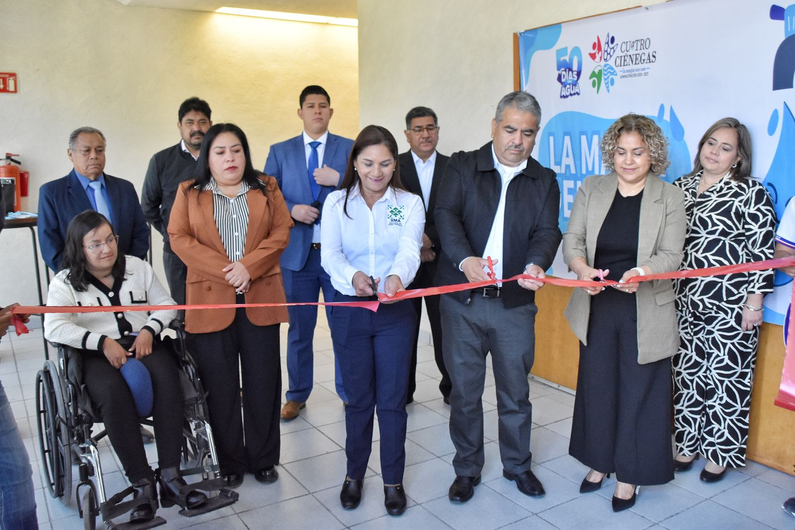 Fomentan uso eficiente y responsable del agua en Cuatro CiénegasAlcalde Víctor Leija encabeza primer foro “La Magia del Agua”
