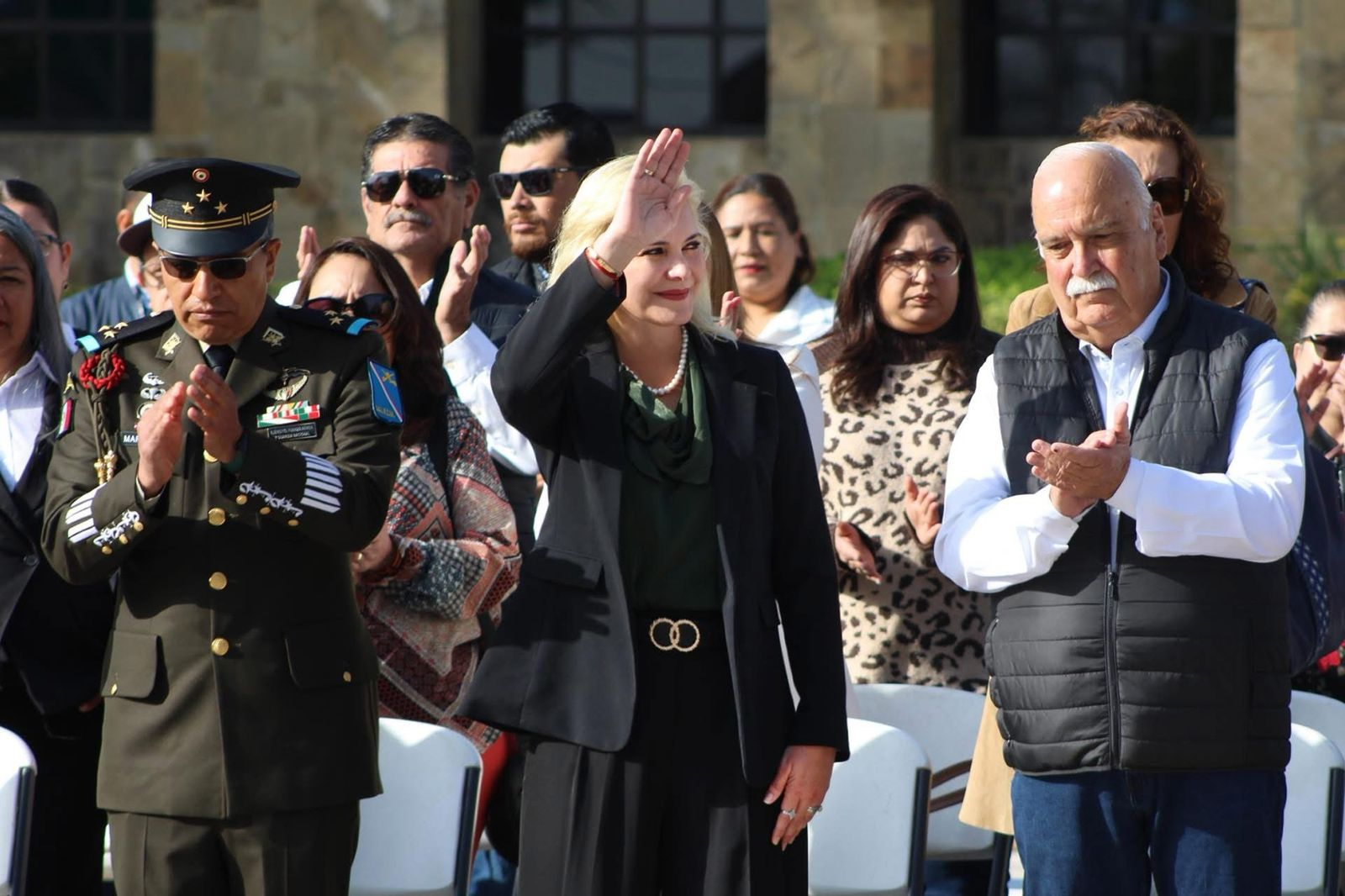 Rinde homenaje al Benemérito Benito Juárez, Laura Jiménez.