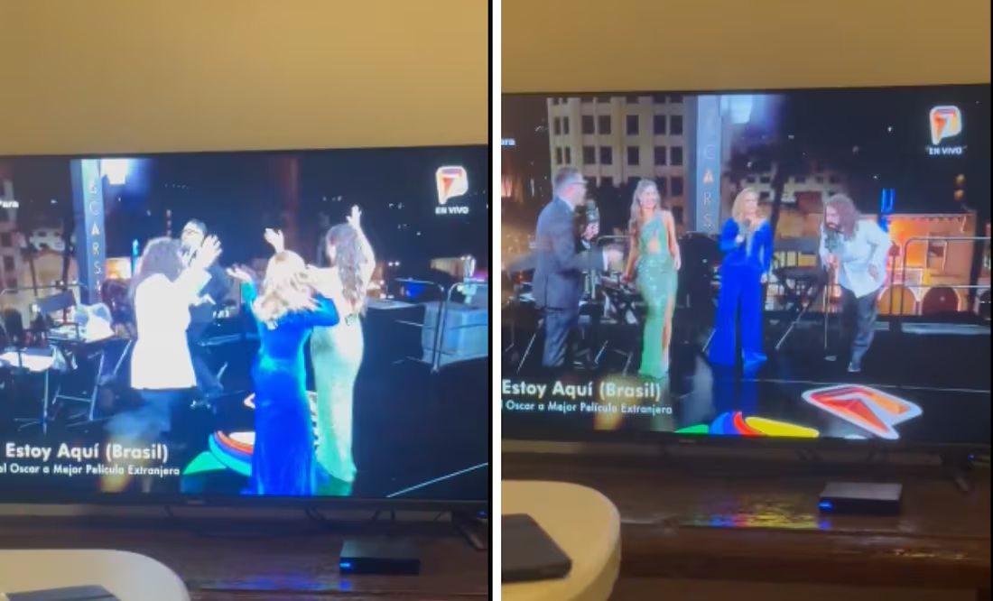 Oscars 2025; conductores de TV Azteca celebran fracaso de «Emilia Pérez» en premio con baile brasileño