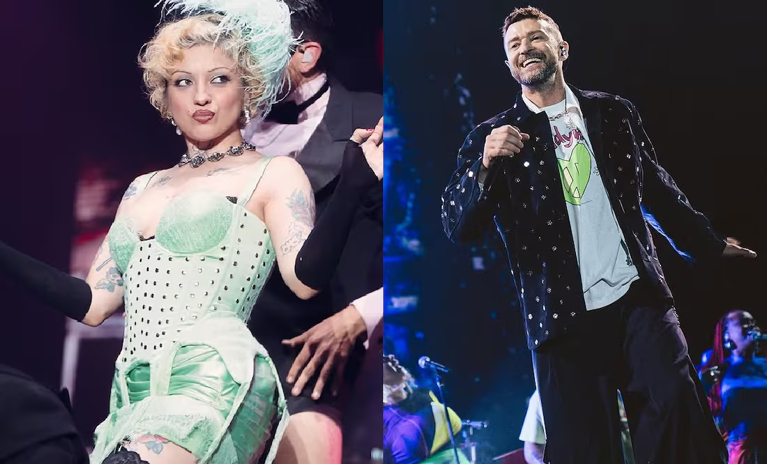 Mon Laferte se lanza contra Justin Timberlake en pleno escenario; dedica concierto a Britney