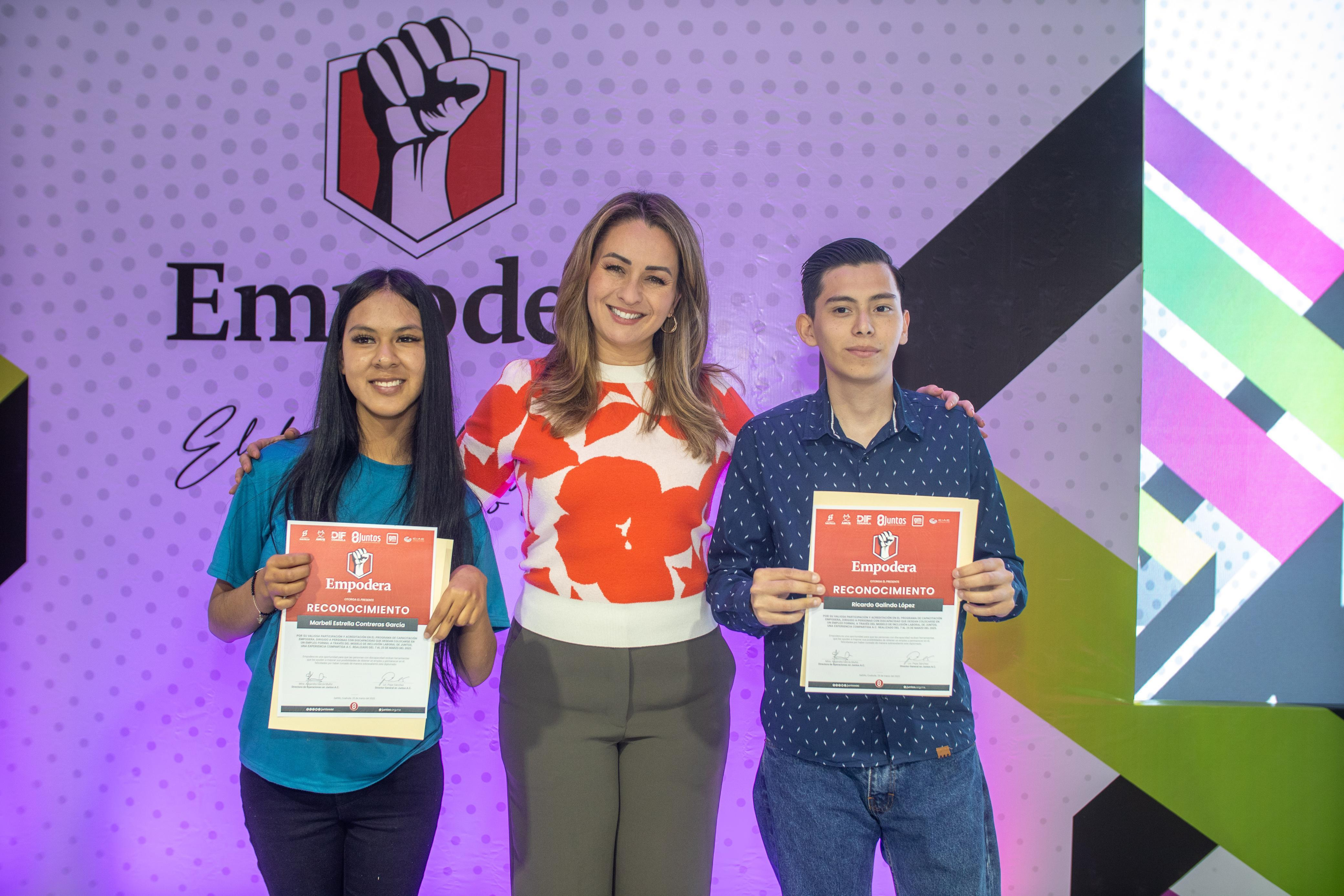 “Empodera” DIF Saltillo a personas con discapacidad