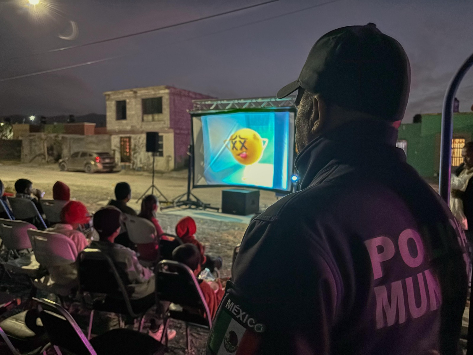 Ofrecen función de Cine en tu Colonia para menores