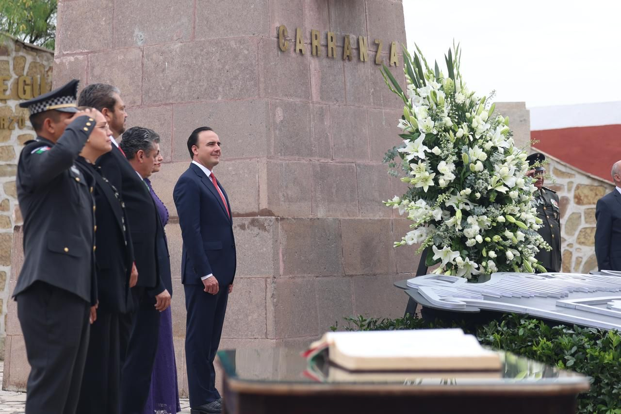 CONMEMORAN EL 112 ANIVERSARIO DE LA FIRMA DEL PLAN DE GUADALUPE