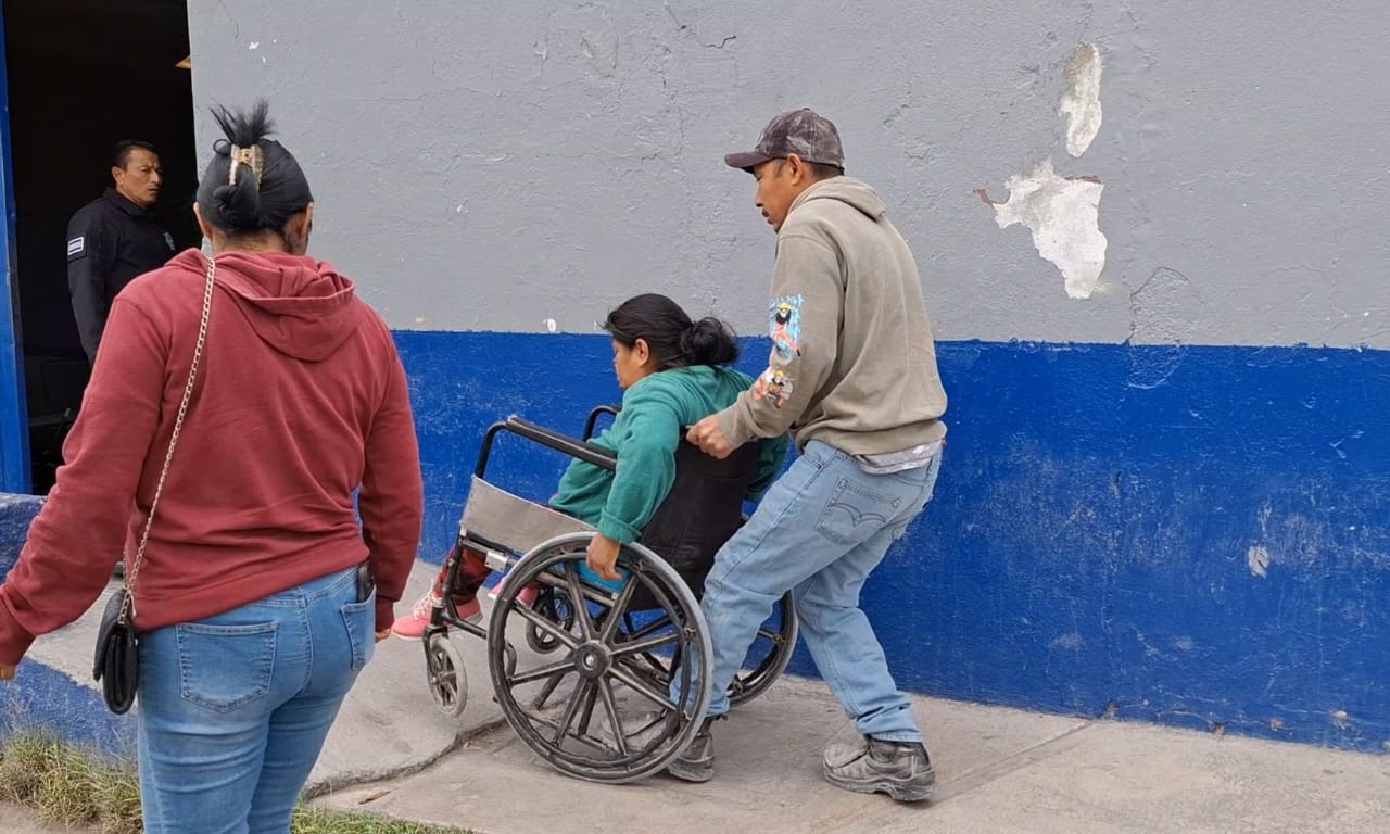 Madre discapacitada es atacada por su hijo