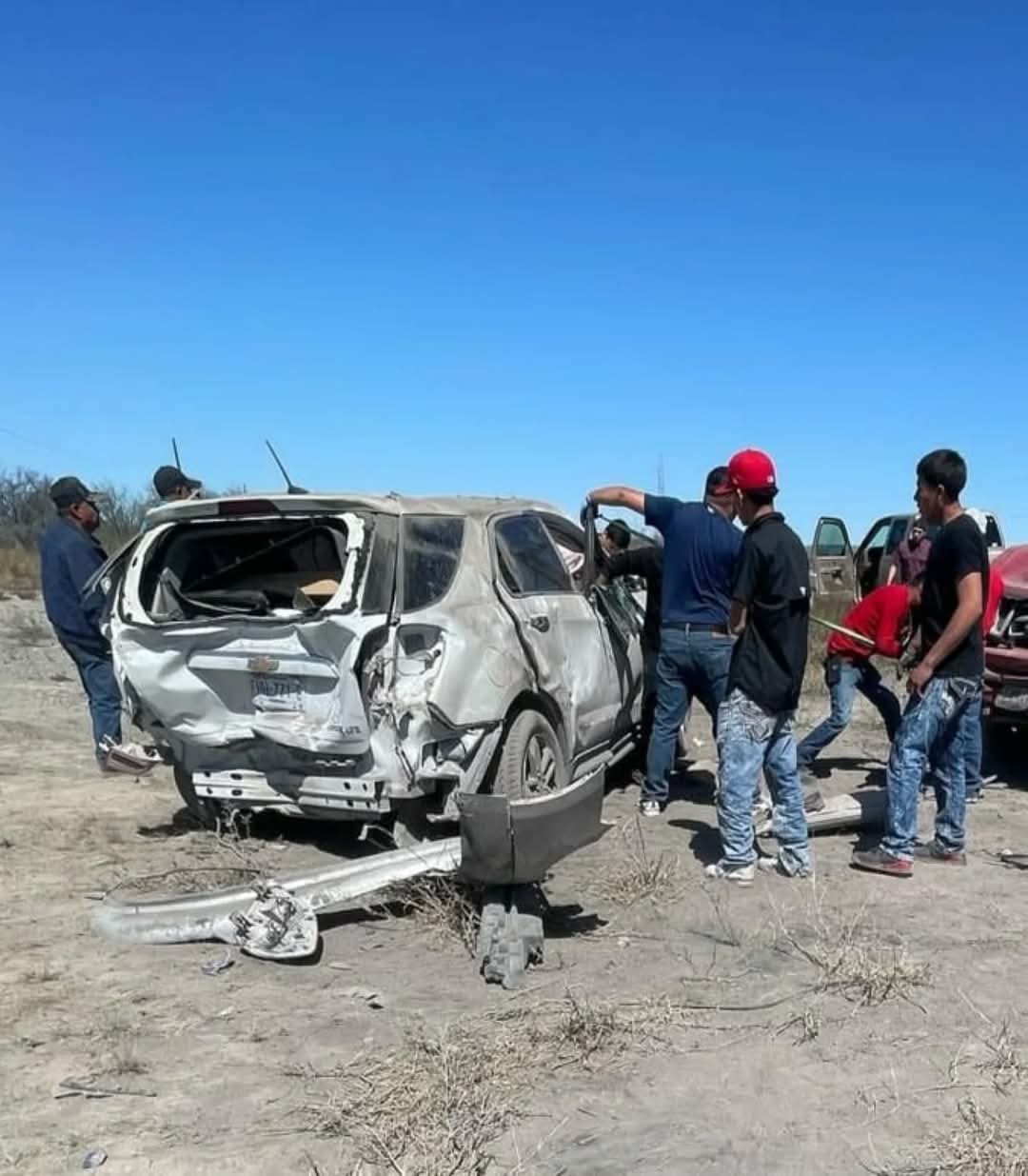 Grave accidente deja un prensado