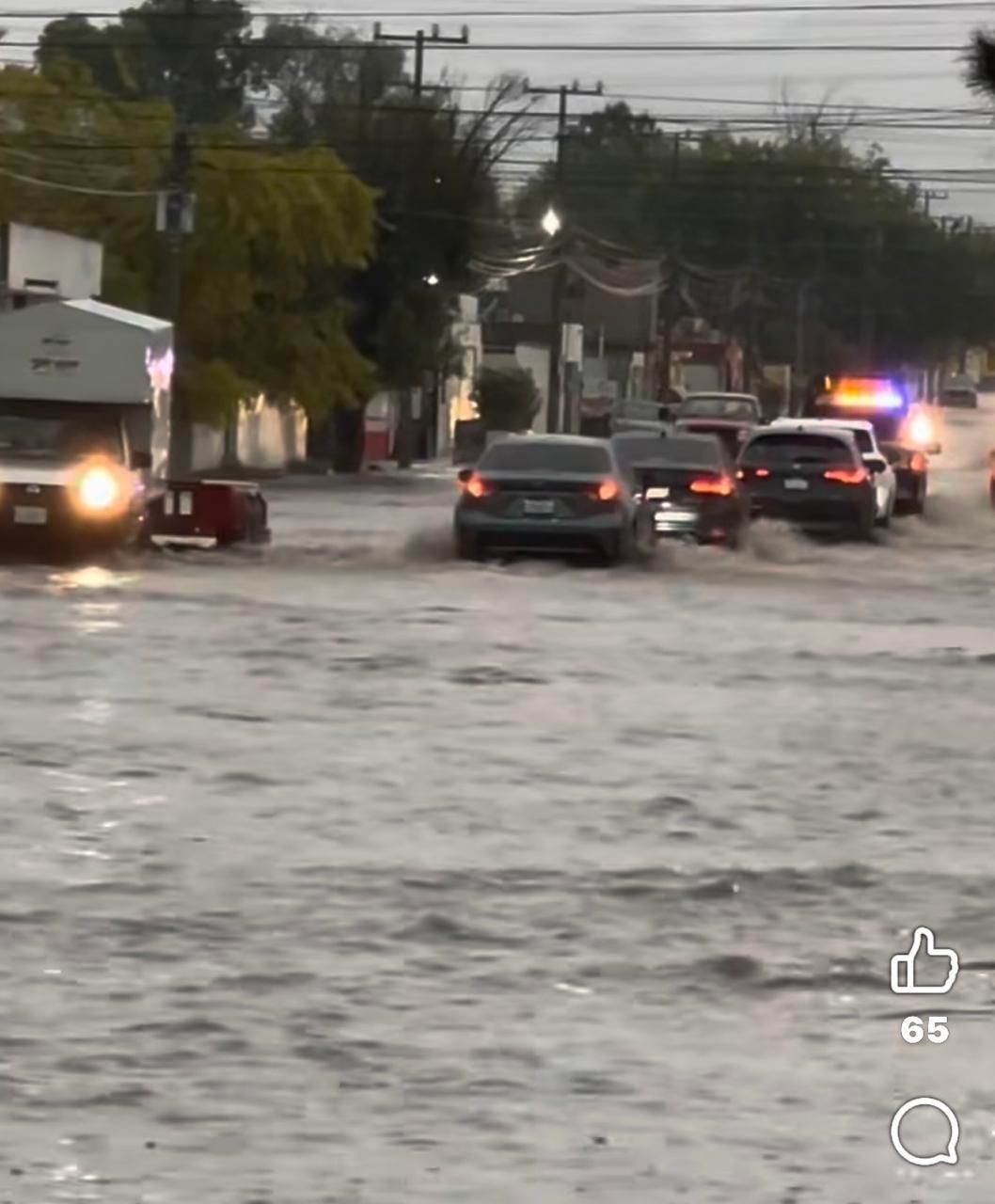 Causan lluvias caos y regocijo