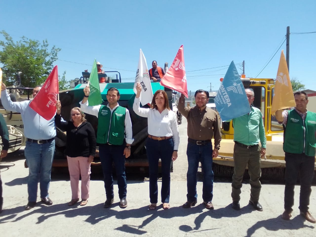 Fronterenses merecen calles dignas: Sari Pérez