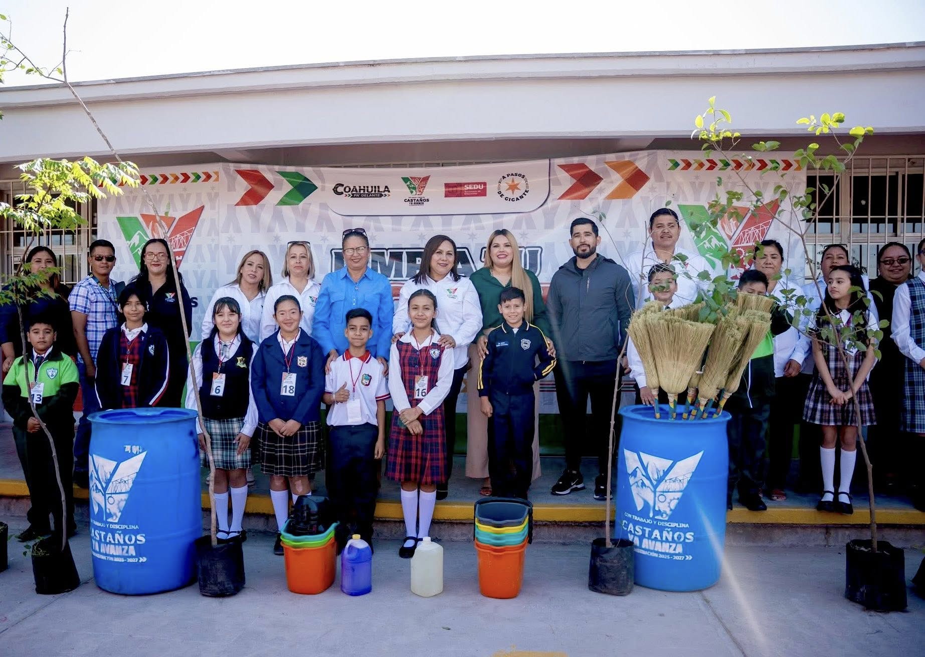 Arranca Castaños ‘Limpia tu Escuela’