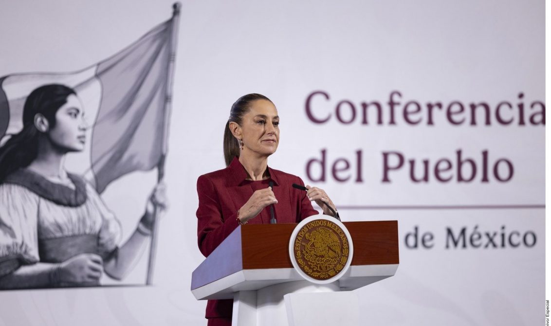 Elogia EU a Sheinbaum por no tomar represalias
