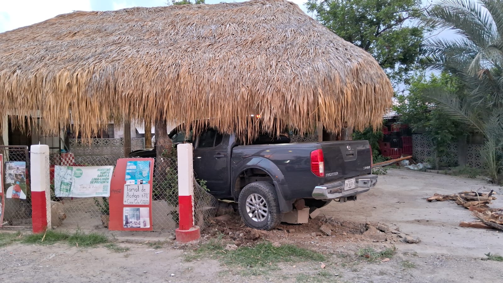 Siembra chofer caos en ejido 8 de Enero
