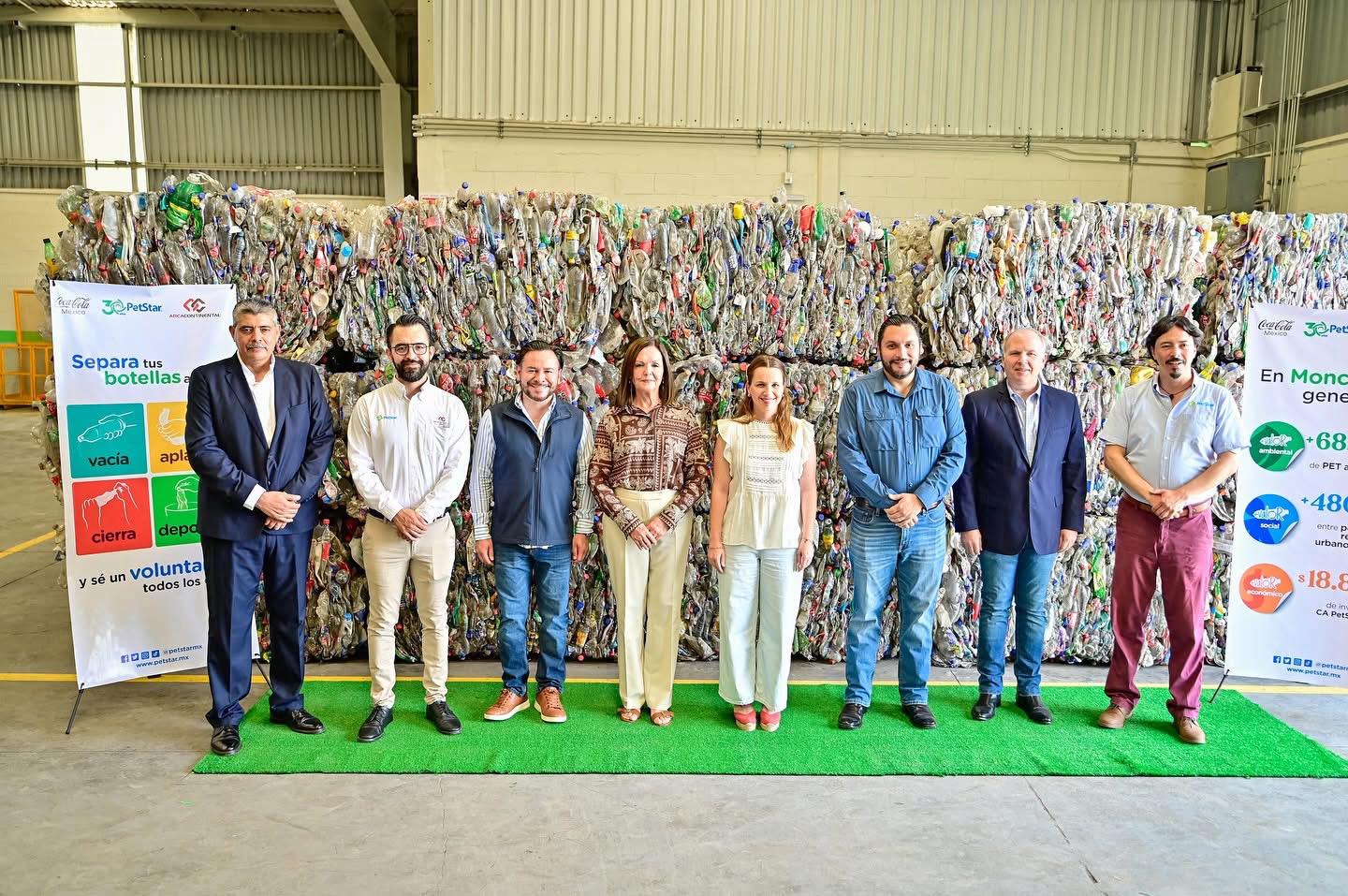 Preside Carlos inauguración de Centro de Acopio PetStar