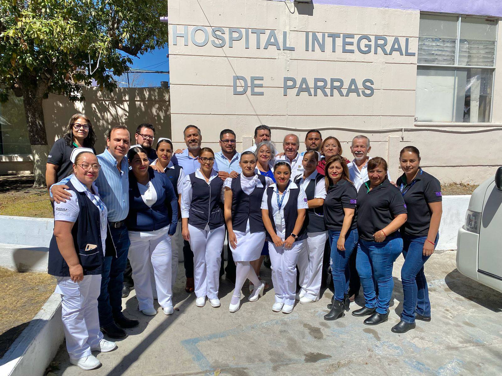 Grapevine dona equipo para Hospital de Parras