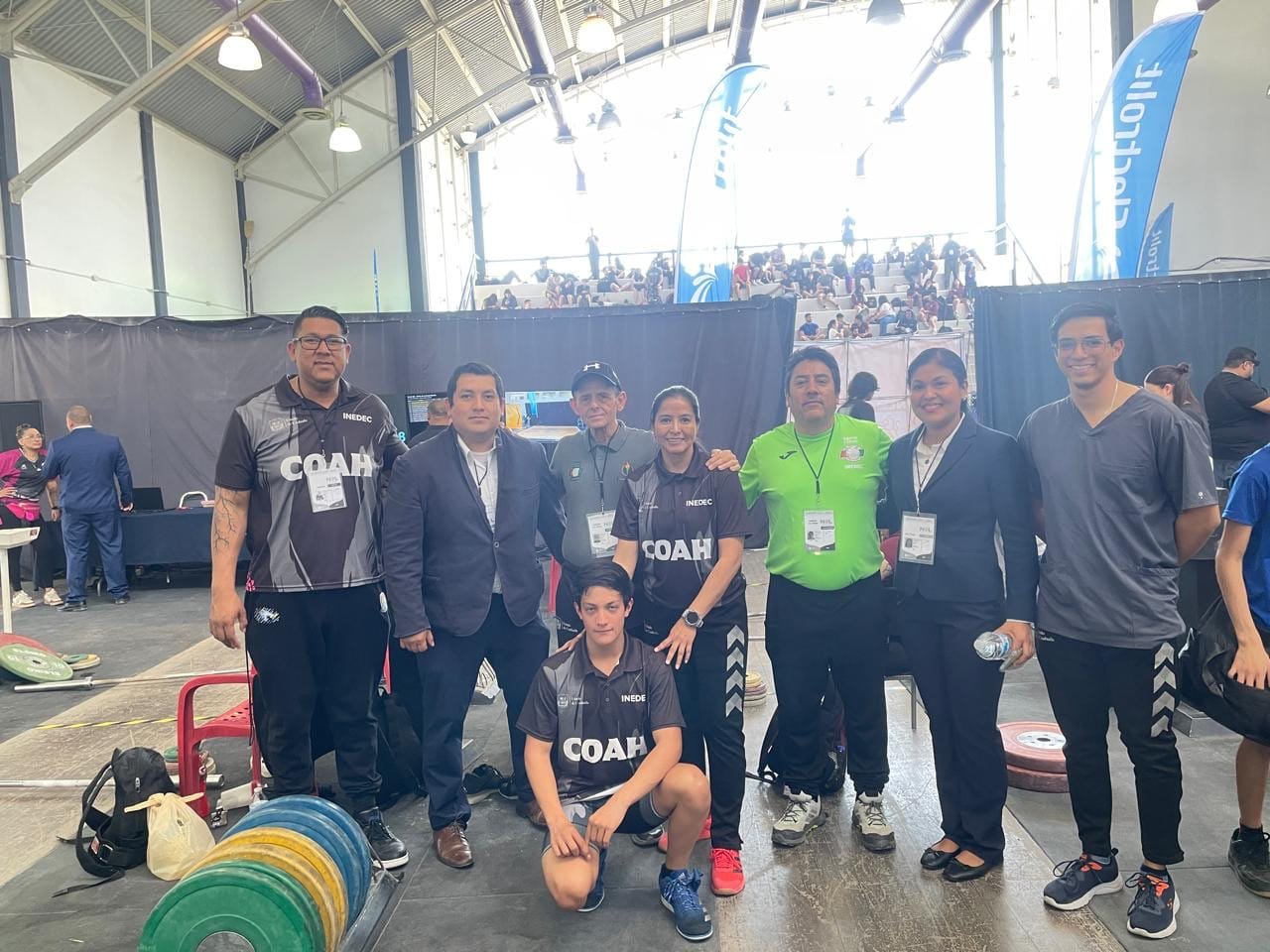 Avanzan halteristas a Olimpiada Nacional