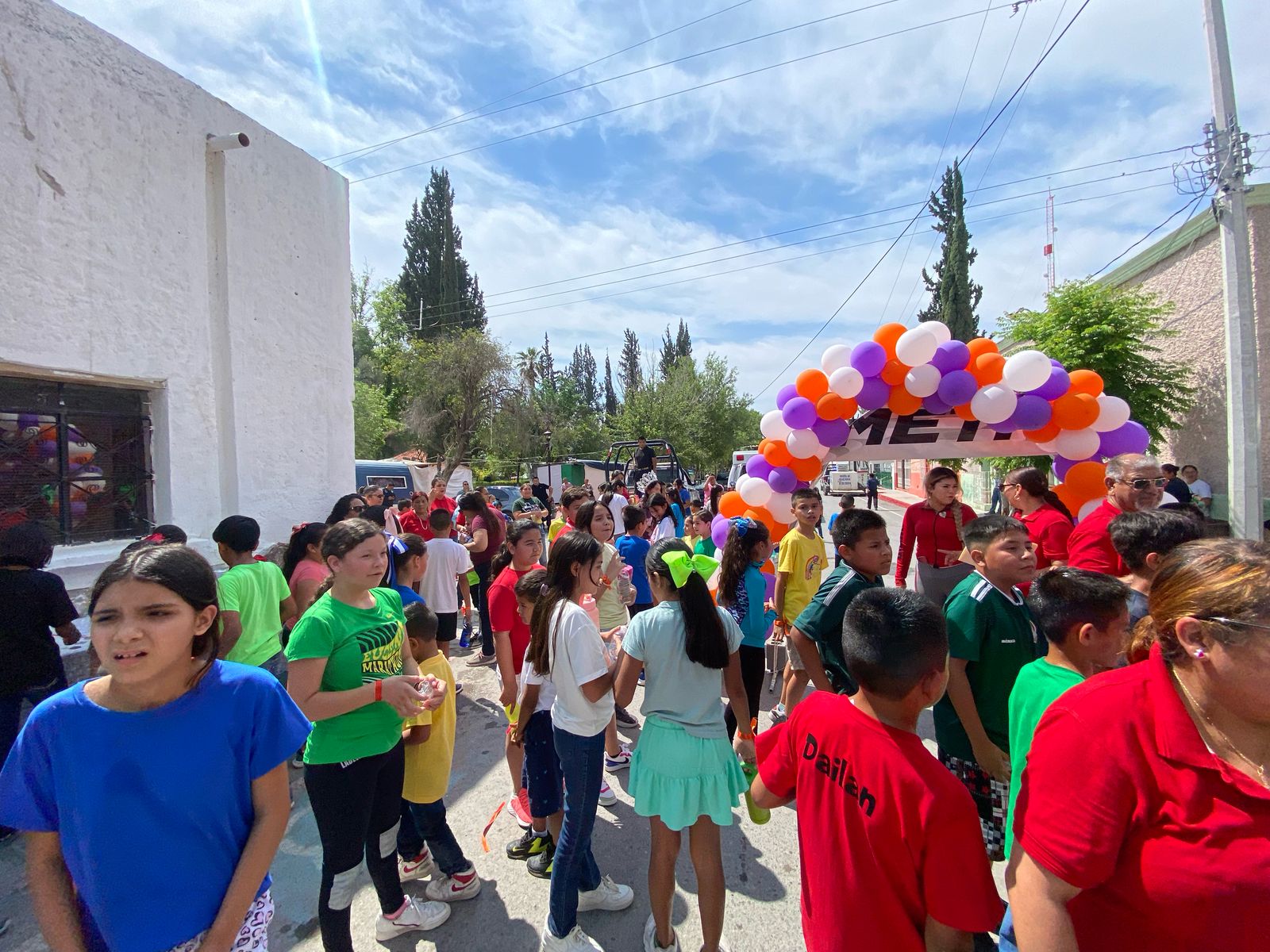 Ocampo se llena de color y alegría por el Día del Niño