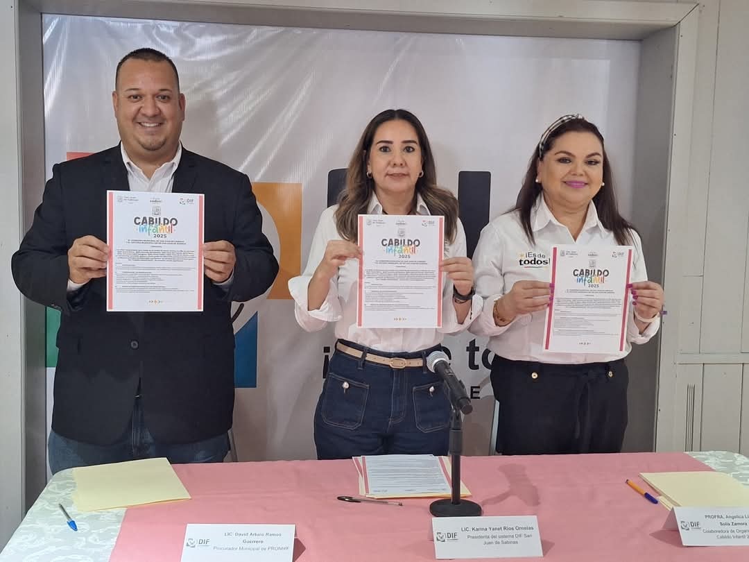 Presentan la convocatoria para Cabildo Infantil en SJS