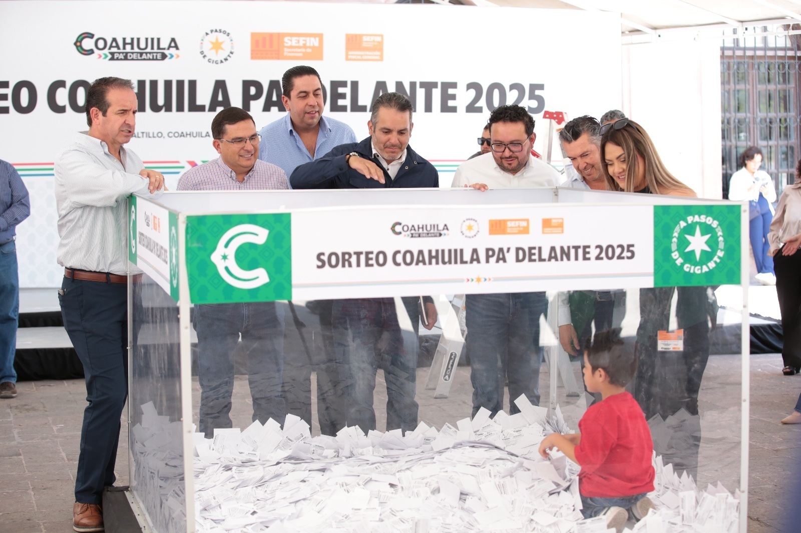 Ganadores del sorteo: ¡Coahuila Pa’ Delante!
