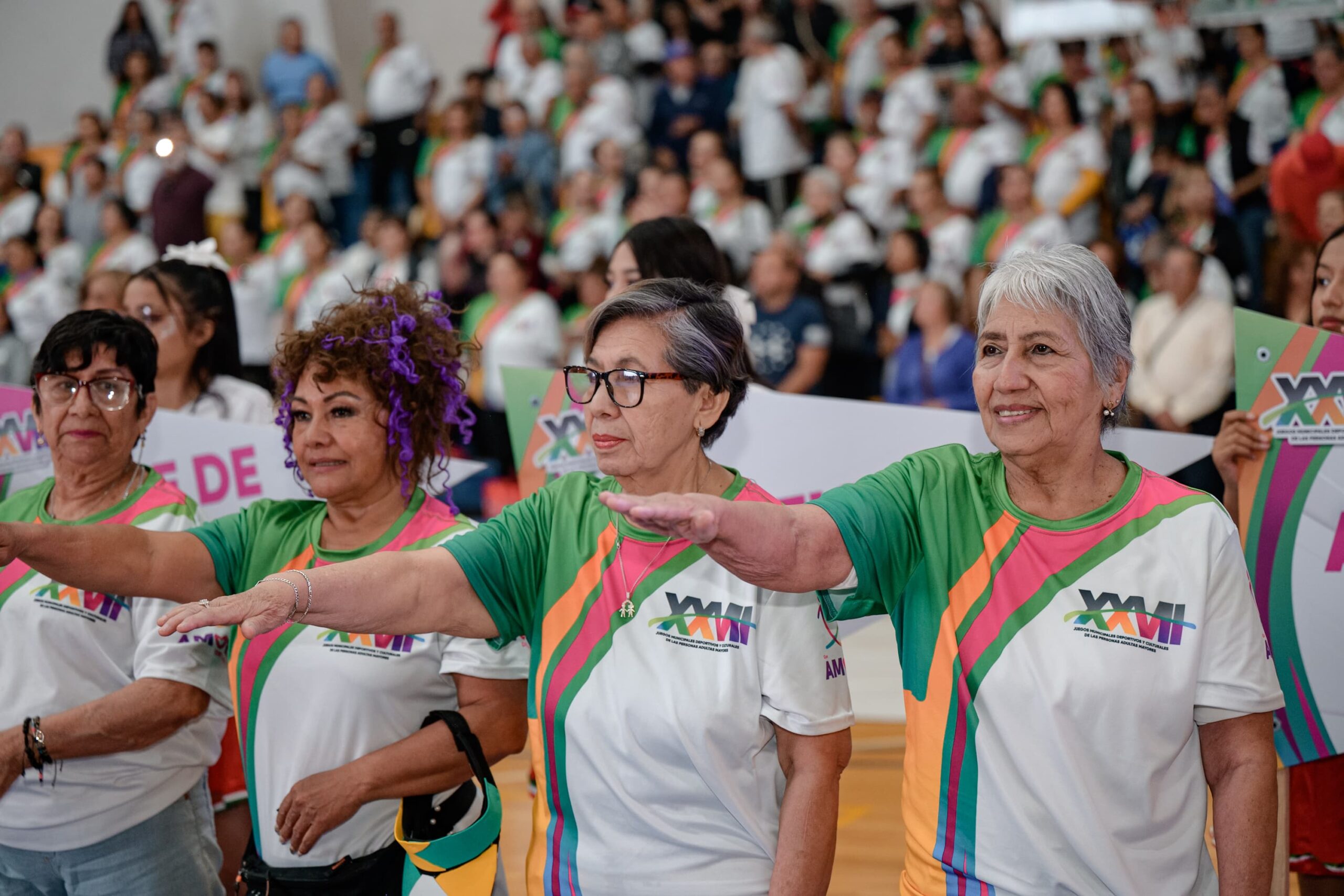 Inaugura DIF Juegos para Adultos Mayores