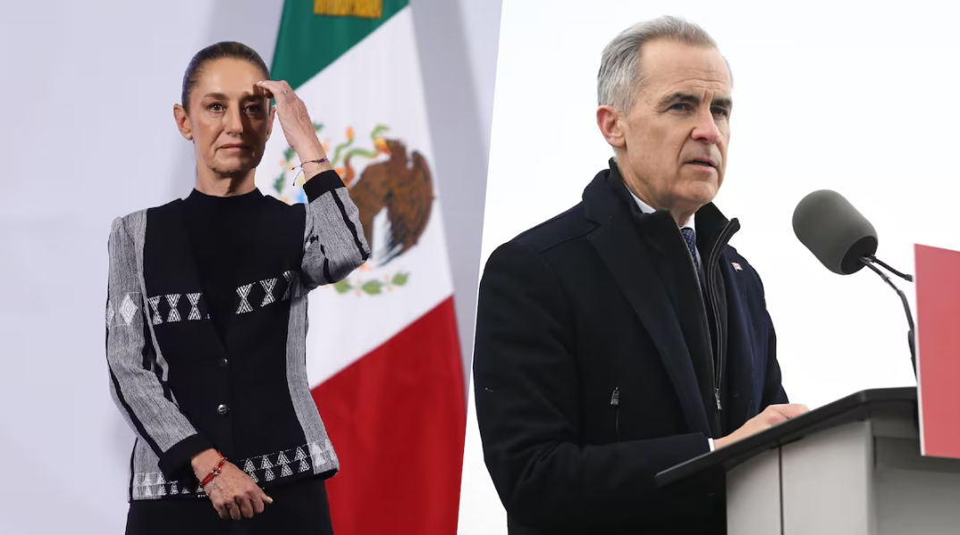Sheinbaum tiene llamada con Mark Carney, primer ministro de Canadá: ¿Qué dijeron sobre aranceles de Trump?