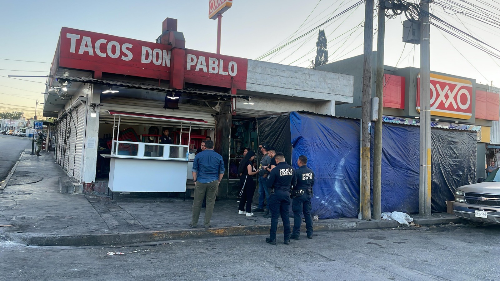 Investigan a hombre por homicidio en taquería